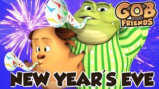 Gob and Friends - New Year | Funny Animated Videos | 3d Cartoon for kids