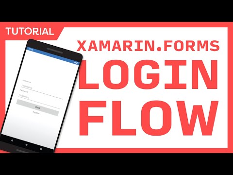 Xamarin Forms Shell Login Page Flow