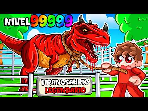 Abrí un ZOO de DINOSAURIOS PELIGROSOS en Roblox!