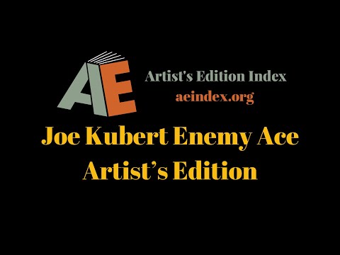 Joe Kubert Enemy Ace Artist’s Edition (flip through)