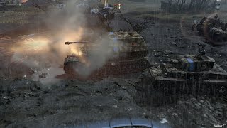 Company of Heroes 2 General Mud gameplay Fortified Armor Doctrine