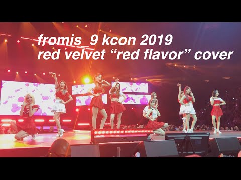 190707 FROMIS_9 KCON NY 2019 RED VELVET “RED FLAVOR” COVER