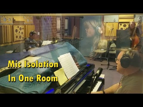 Recording A Live Band In One Room With Isolation