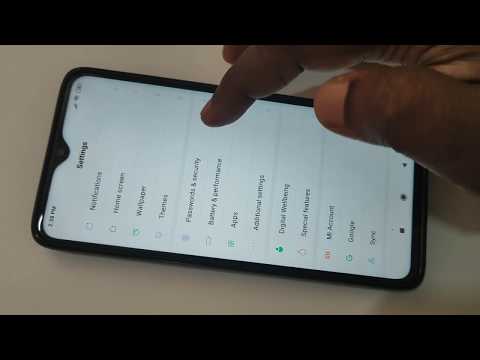 Redmi Note 8 Pro How to Set Fingerprint Lock