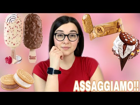 ASSAGGIO I NUOVI GELATI 2022 🍦 | MAGNUM, POCKET COFFEE, LOACKER E PAN DI STELLE | COSA NE PENSO?