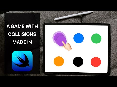 A mini-game with collisions in SwiftUI π΄π΅π π£π’β«οΈ thumbnail