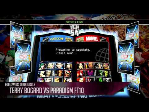 Terry Bogard 18 VS Paradigm - UMVC3 - FT10 - @airjuggle