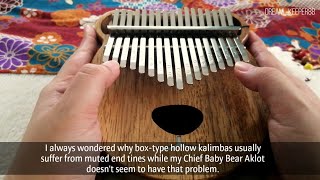 Video thumbnail for The secret of my C-tone hollow kalimbas feat. Gecko K17K and Aklot Bear by dream_keeper88