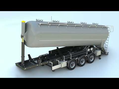 3-Achs Kippsilo | 3D Druck Datensatz | Gallinger Modellbau