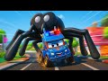 Oh No! Scientist is Changing the Spider’s Size! 🕷️ Animal Rescue | Super Truck