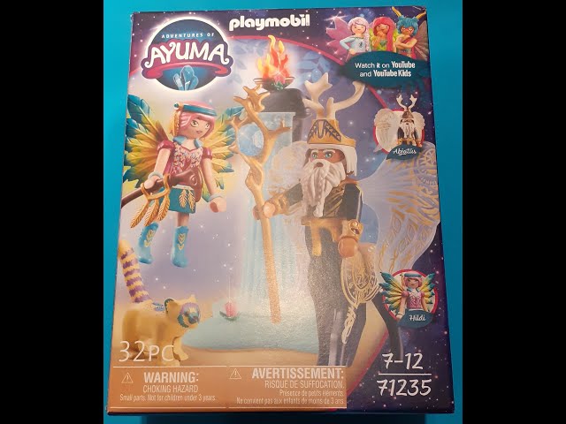 Vídeo relacionado con PLAYMOBIL Adventures of Ayuma 71235 Abjatus con Knight Fairy Hildi, Juguete para niños a Partir de 7 años