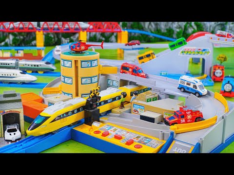 Plarail Shinkansen ☆ Construction of multi-purpose through Tomica Tomy Hypercity Mega Station Train
