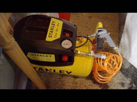 Stanley 24 Litre Air Compressor and Accessory Kit - Review