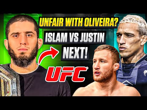 Charles Oliveira PUNISHED by UFC ? | Arman vs Charles NEXT? | Justin Will Fight Islam NEXT?