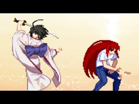 Melty Blood Actress Again - Shiki Ryougi (Eclipse) boss fight