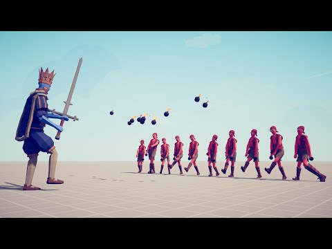 10x BOMB THROWERS vs EVERY UNIT - Totally Accurate Battle Simulator