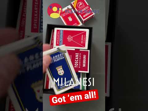 Coming soon! Reviews of all 16 Regional Italian card decks. Stay tuned…