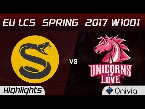 SPY vs UOL Highlights Game 2 EU LCS Spring 2017 W10D1 Splyce vs Unicorns of Love