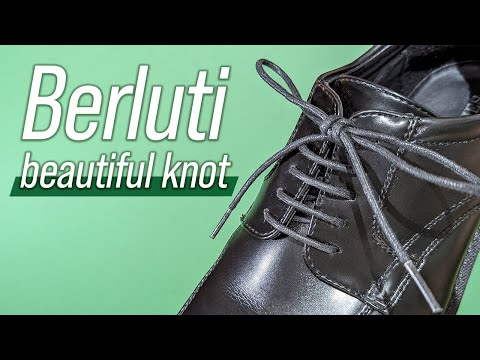 Beautiful! How to tie shoelaces in business shoes - Berluti