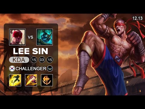 T1 Oner Lee Sin vs Hecarim Jungle - KR Challenger - Patch 12.13 Season 12