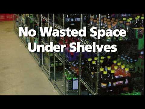 Add More SKUs, Optimize Storage Area Profit with Mobile Shelves/Pallet Racks