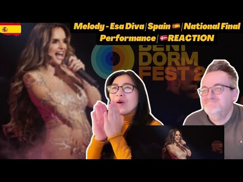 Melody - Esa Diva | Spain 🇪🇸 | National Final Performance | 🇩🇰REACTION