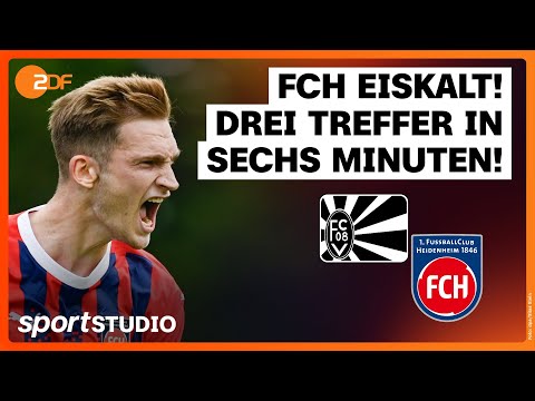 FC 08 Villingen – 1. FC Heidenheim | DFB-Pokal, 1. Runde Saison 2024/25 | sportstudio
