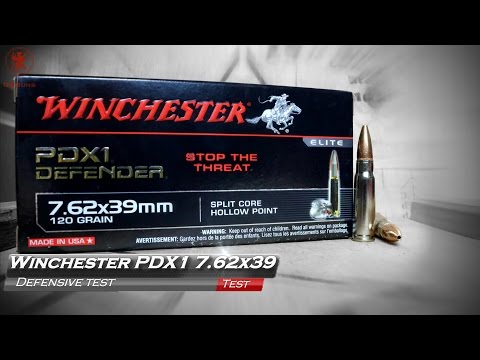 Winchester PDX1 7.62x39 Defensive Test