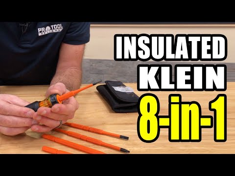 Klein Insulated Interchangeable Screwdriver System 8-in-1 First Look