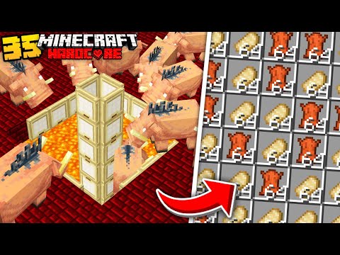 Building an Automated Pig Farm in Minecraft