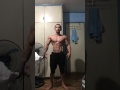 Men's physique Posing practice/progress check