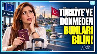 Yurt Dışından Türkiye’ye Kesin Dönüş Yapacakların Bilmesi Gerekenler: Yaşam Mali