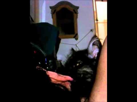 Rayna con il suo ciuccio