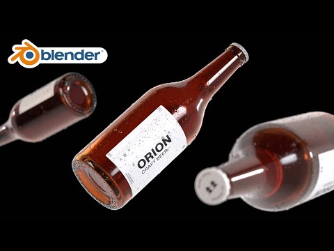 Blender - Beer Bottle Modeling Tutorial