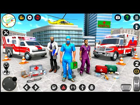 City Ambulance Rescue Driving 3D - 911 Rescue Emergency Van GamePlay 2025