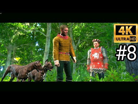 Kingdom Come Deliverance Gameplay Walkthrough Part 8 - Kingdom Come PC 4K Ultra (No Commentary)