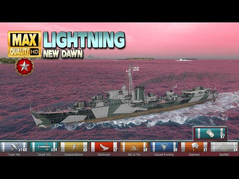 The Lightning destroyer with good instincts in ranked battle – World of Warships
