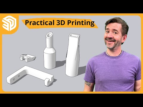 Practical 3D Printing — Modeling Real World Parts | SketchUp Live