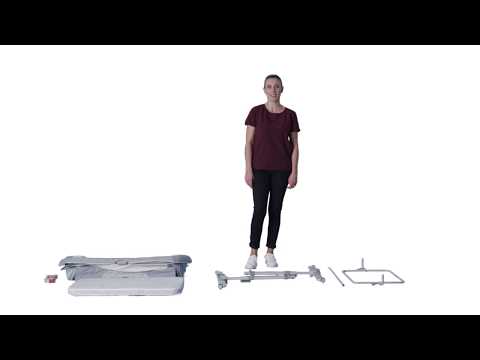 Chicco Next2me dream (safe side-sleeping crib) Assembly
