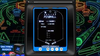 Vector Pinball! (Vectrex - UMV2)