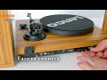 LS 500 Record Player With Built In Amplifier And Bluetooth Plus 2 External Speakers