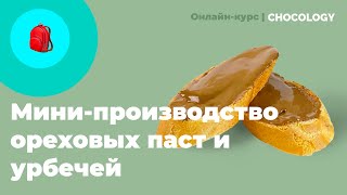 Онлайн-курс по мини-производству ореховых паст и урбечей | CHOCOLOGY