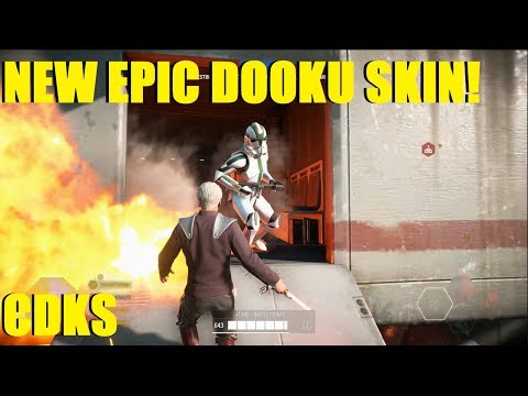 Star Wars Battlefront 2 - NEW Epic Count Dooku skin! (Dark Ritual)! Darth Tyranus Killstreak!