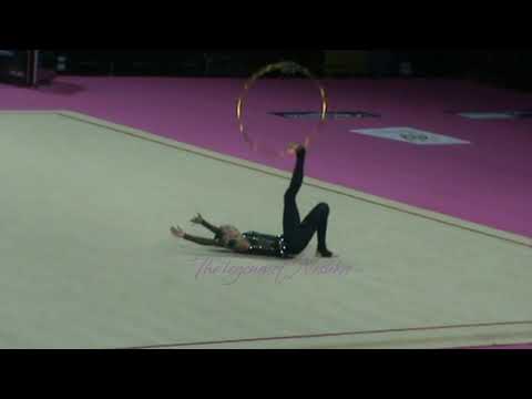 Alina MAKSYMENKO (UKR) hoop - 2011 Montpellier worlds AA