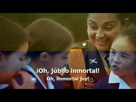 National Anthem of Colombia - "¡Oh gloria inmarcesible!"