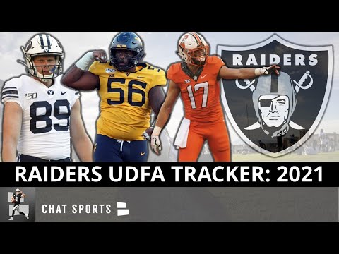 Raiders UDFA Tracker: Las Vegas Raiders UDFA Signings After The 2021 NFL Draft Ft. Dillon Stoner