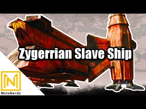 The Zygerrian Slave Ship - Aurore-class Freighter - YV-865 Explained - Star Wars Ships