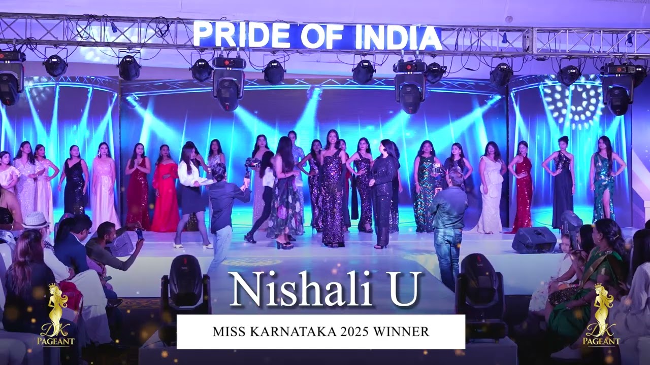 Miss Karnataka 2025 Winner – Nishali U | DK Pageant Season 3