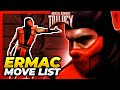 ERMAC MOVE LIST Mortal Kombat Trilogy MKT