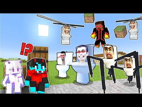 EPIC Minecraft SURROUNDED by SCARY MONSTERS!